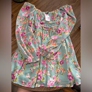 Women’s off the shoulder dress